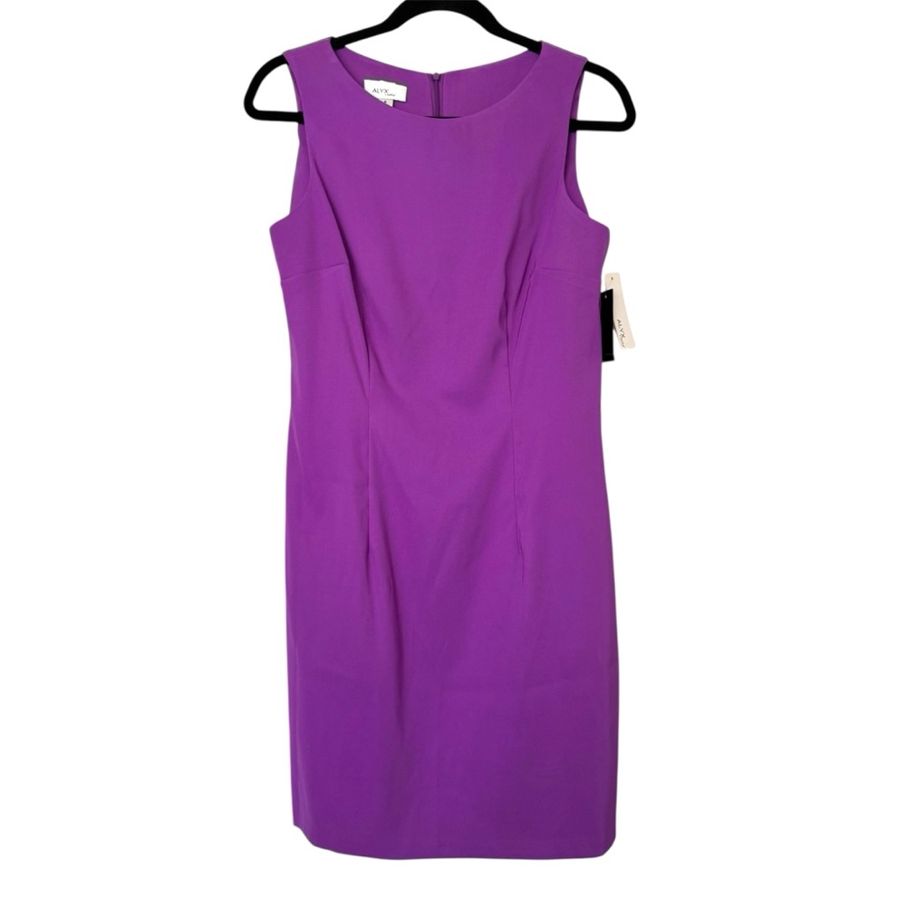 Alyx Sleeveless Sheath Dress Purple